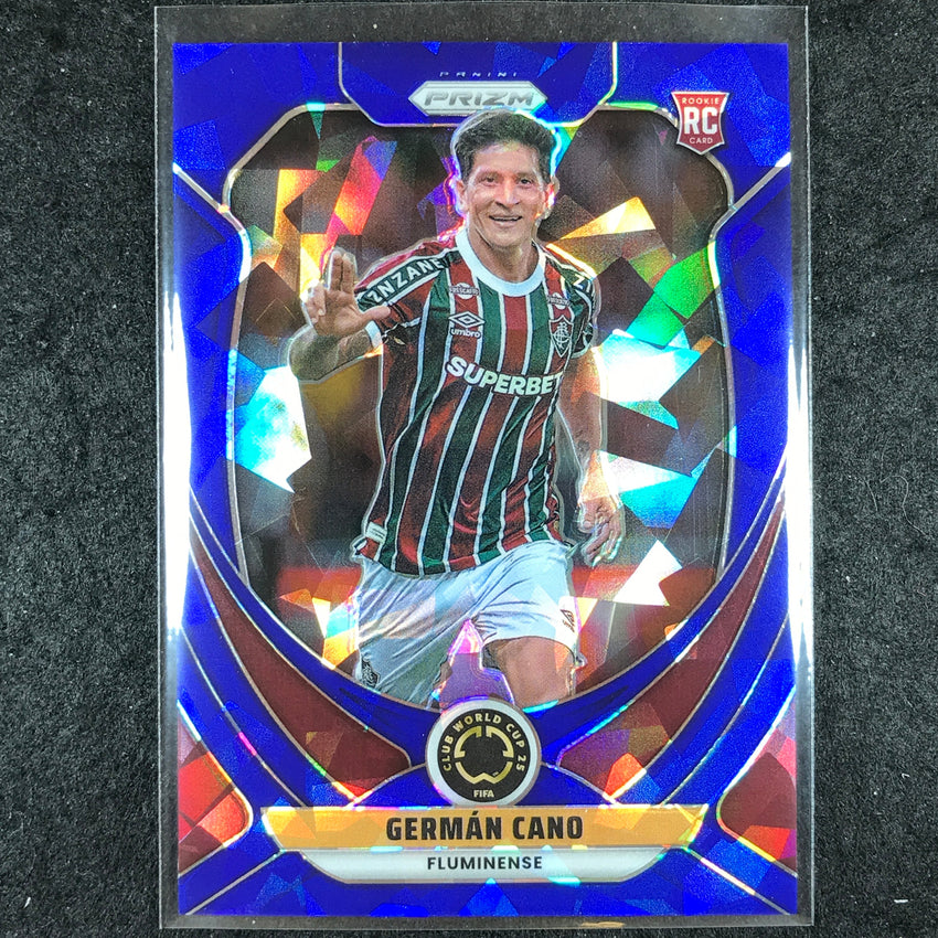2025 Prizm FIFA Club World Cup GERMAN CANO Rookie Blue Ice /175 #111