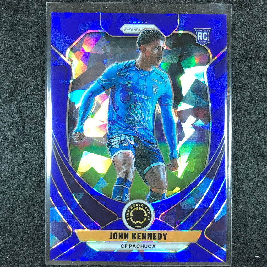2025 Prizm FIFA Club World Cup JOHN KENNEDY Rookie Blue Ice /175 #113