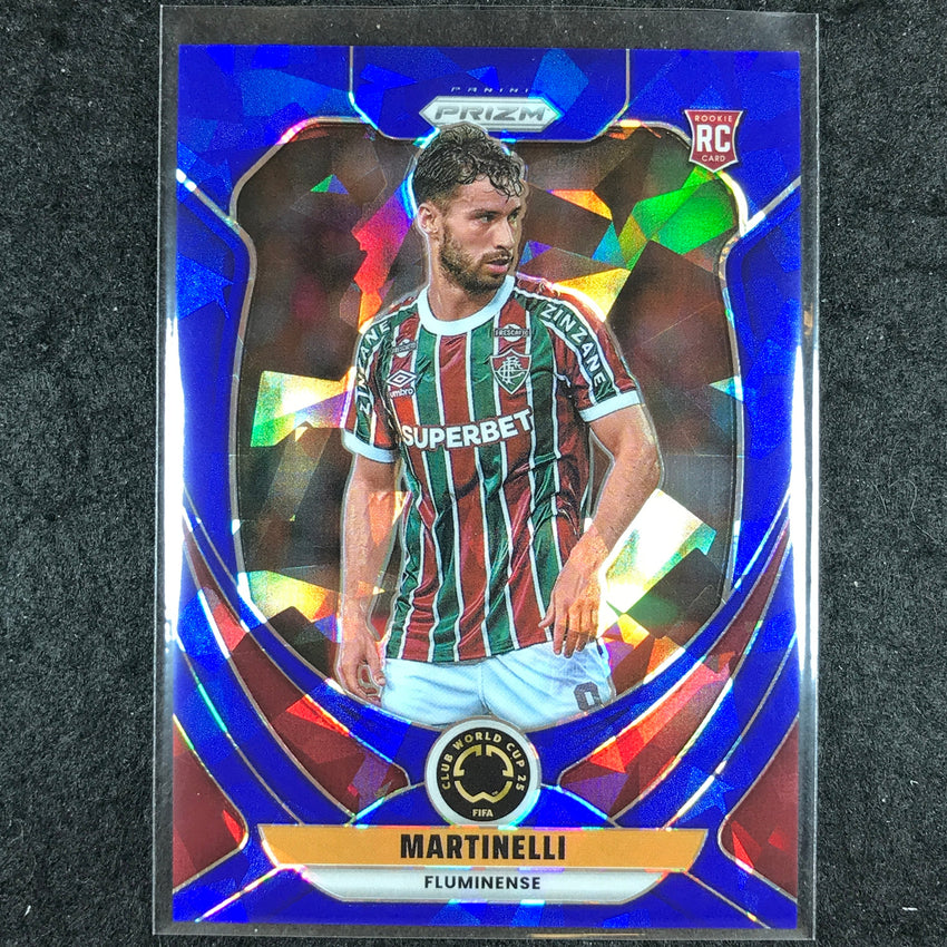 2025 Prizm FIFA Club World Cup MARTINELLI Rookie Blue Ice /175 #116