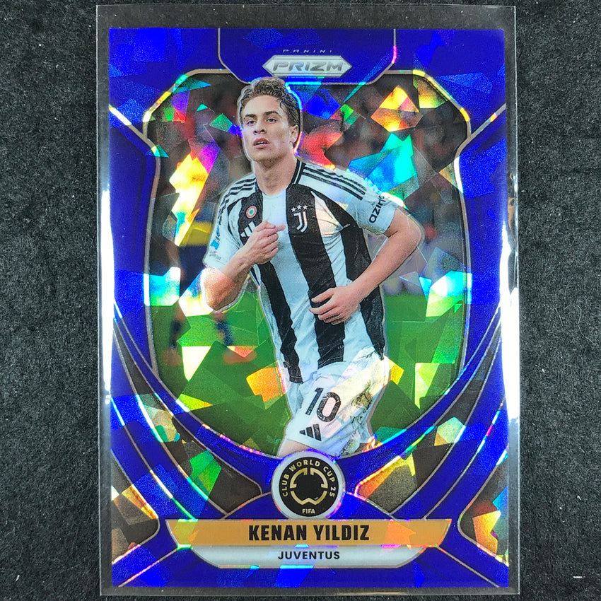 2025 Prizm FIFA Club World Cup KENAN YILDIZ Blue Ice /175 #120