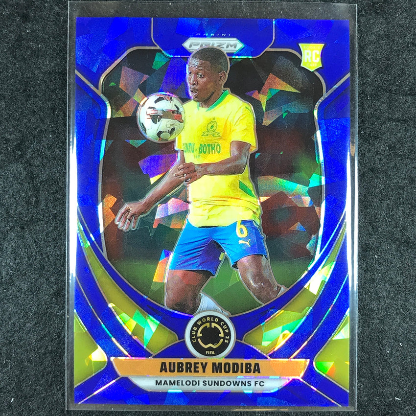 2025 Prizm FIFA Club World Cup AUBREY MODIBA Rookie Blue Ice /175 #133
