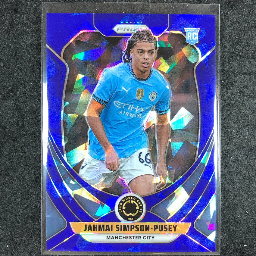 2025 Prizm FIFA Club World Cup JAHMAI SIMPSON-PUSEY Rookie Blue Ice /175 #137