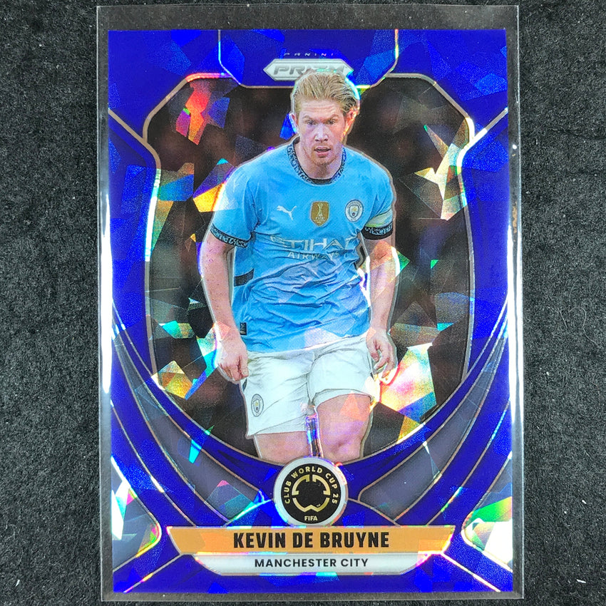 2025 Prizm FIFA Club World Cup KEVIN DE BRUYNE Blue Ice /175 #139