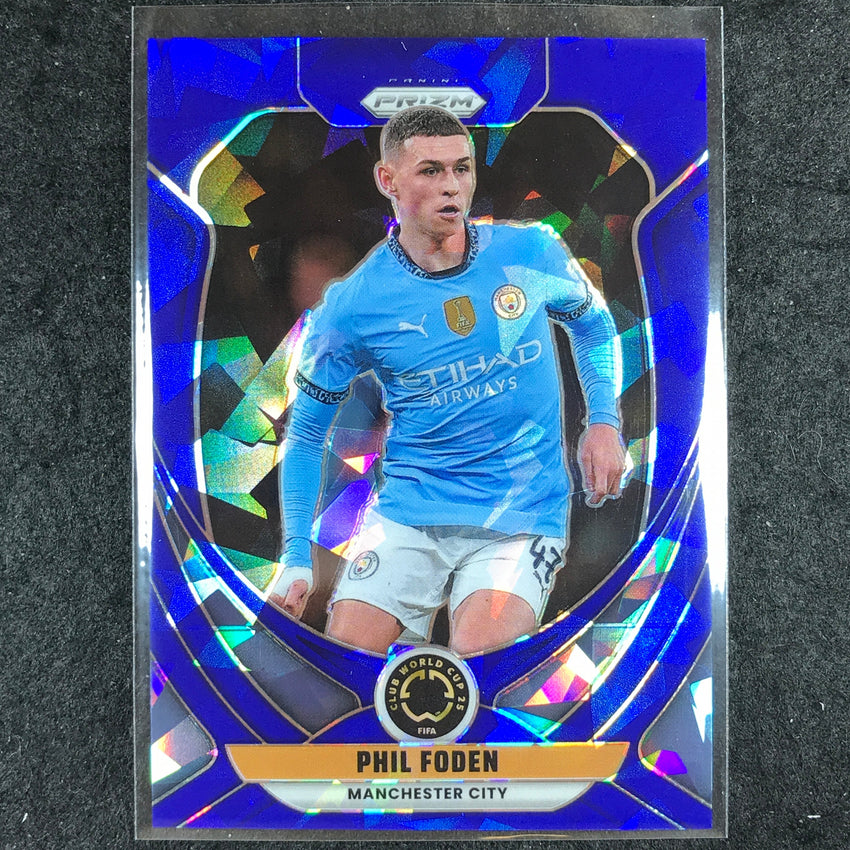 2025 Prizm FIFA Club World Cup PHIL FODEN Blue Ice /175 #142
