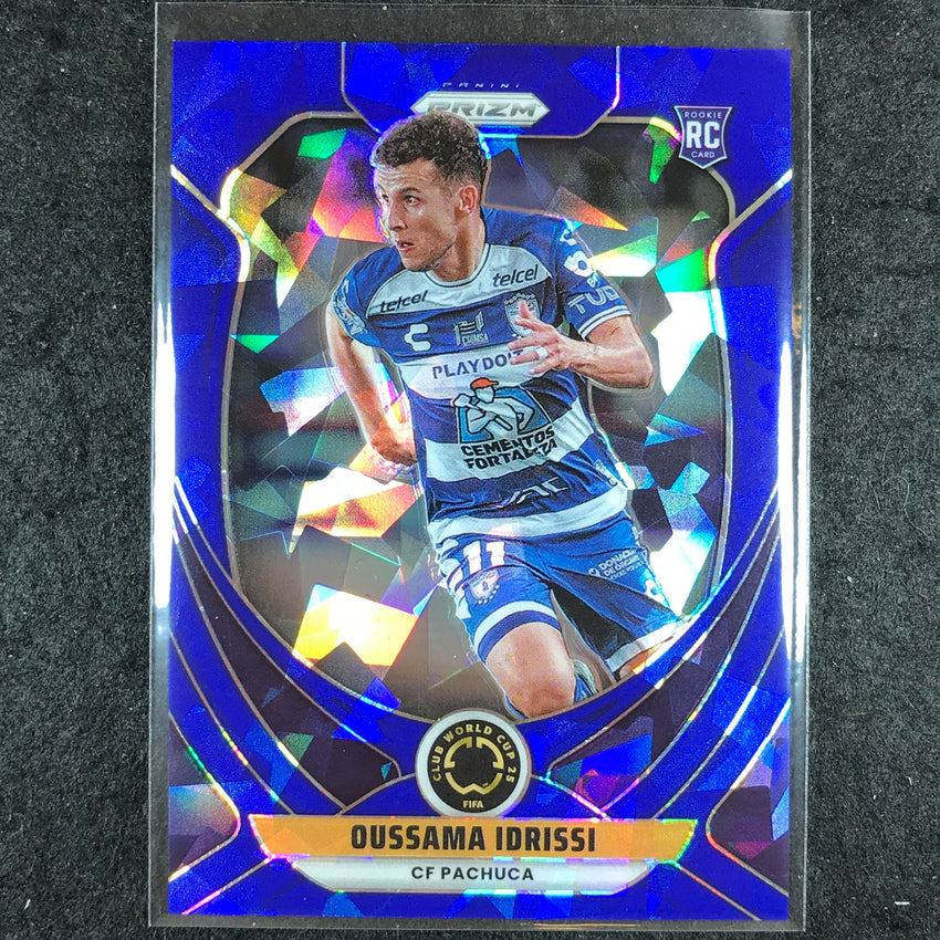 2025 Prizm FIFA Club World Cup OUSSAMA IDRISSI Rookie Blue Ice /175 #147