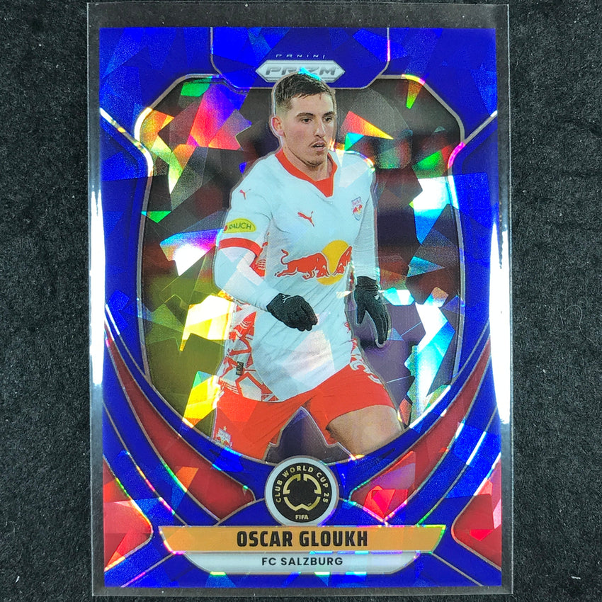 2025 Prizm FIFA Club World Cup OSCAR GLOUKH Blue Ice /175 #172