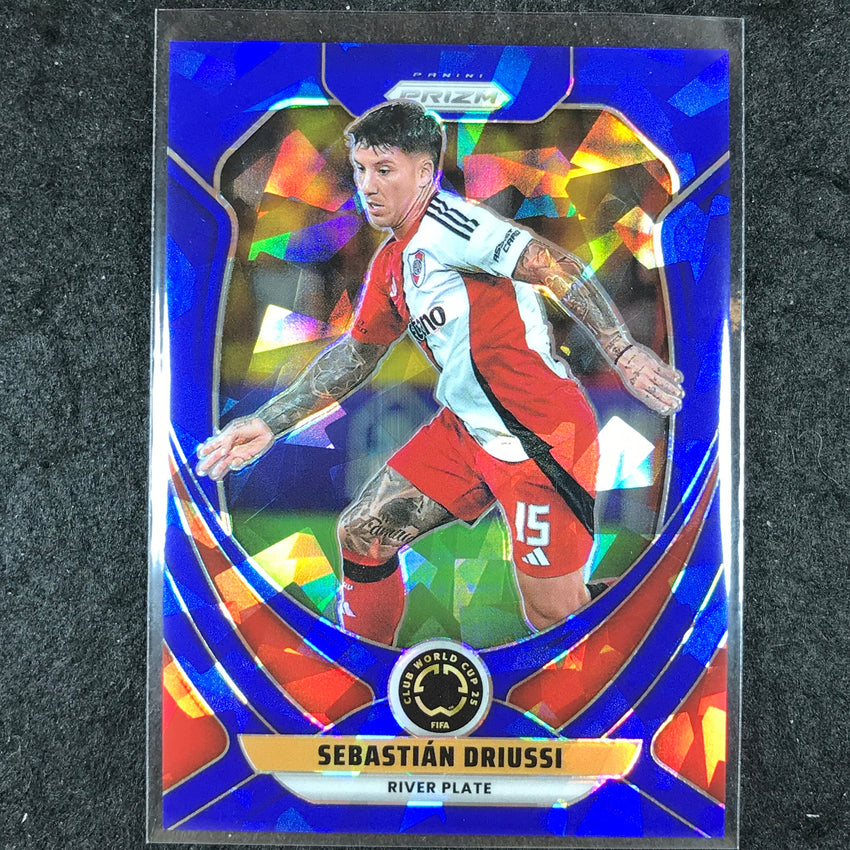 2025 Prizm FIFA Club World Cup SEBASTIAN DRIUSSI Blue Ice /175 #179