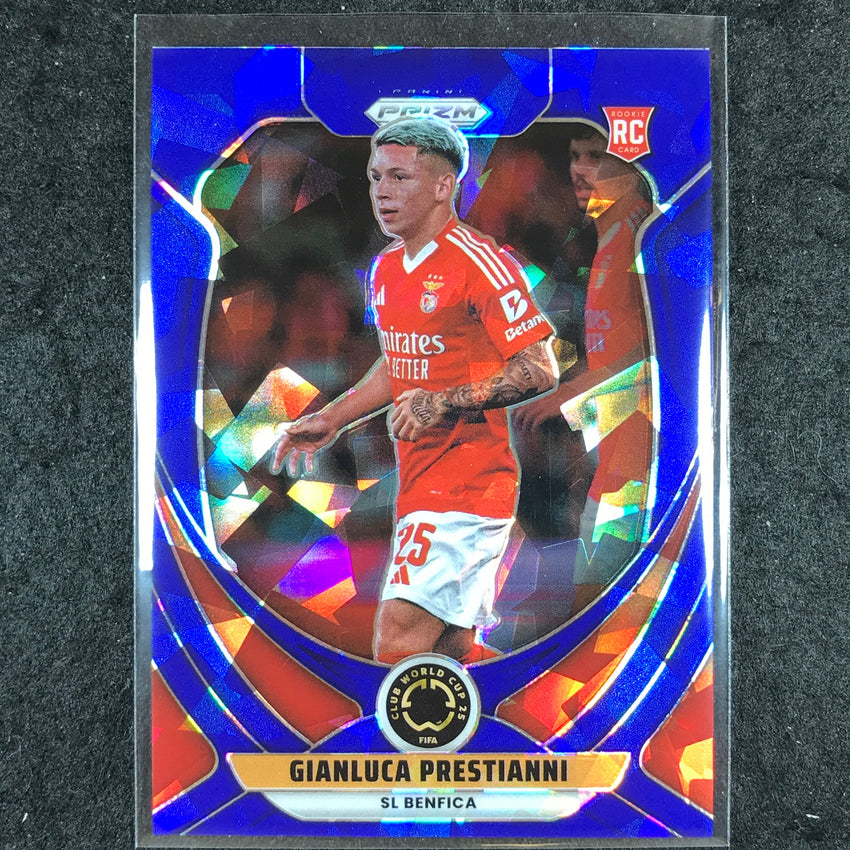 2025 Prizm FIFA Club World Cup GIANLUCA PRESTIANNI Rookie Blue Ice /175 #184