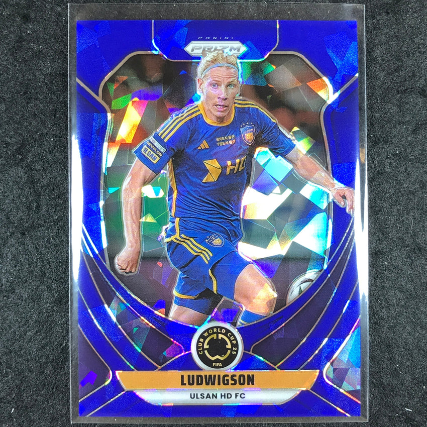 2025 Prizm FIFA Club World Cup LUDWIGSON Blue Ice /175 #190