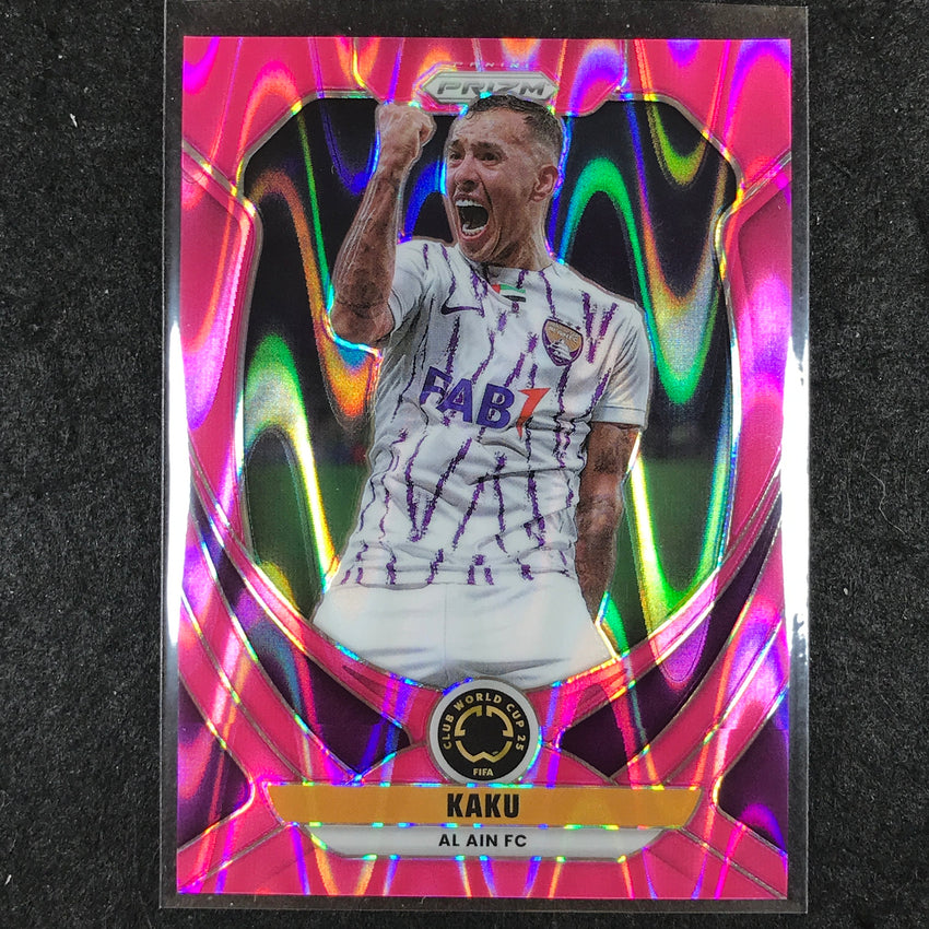 2025 Prizm FIFA Club World Cup KAKU Base Pink Seismic 63/299 #8