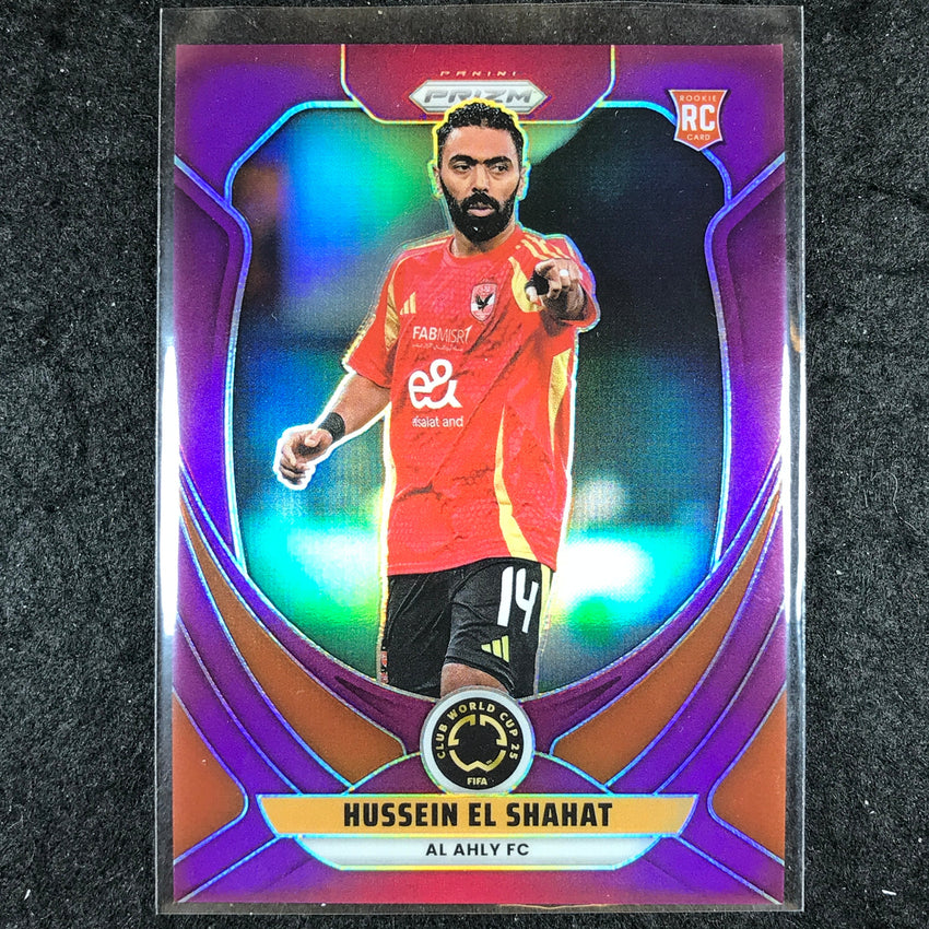 2025 Prizm FIFA Club World Cup HUSSEIN EL SHAHAT Rookie Purple /125 #2