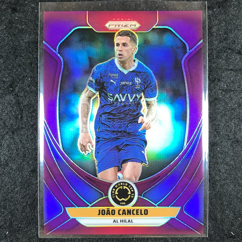 2025 Prizm FIFA Club World Cup JOAO CANCELO Purple /125 #14