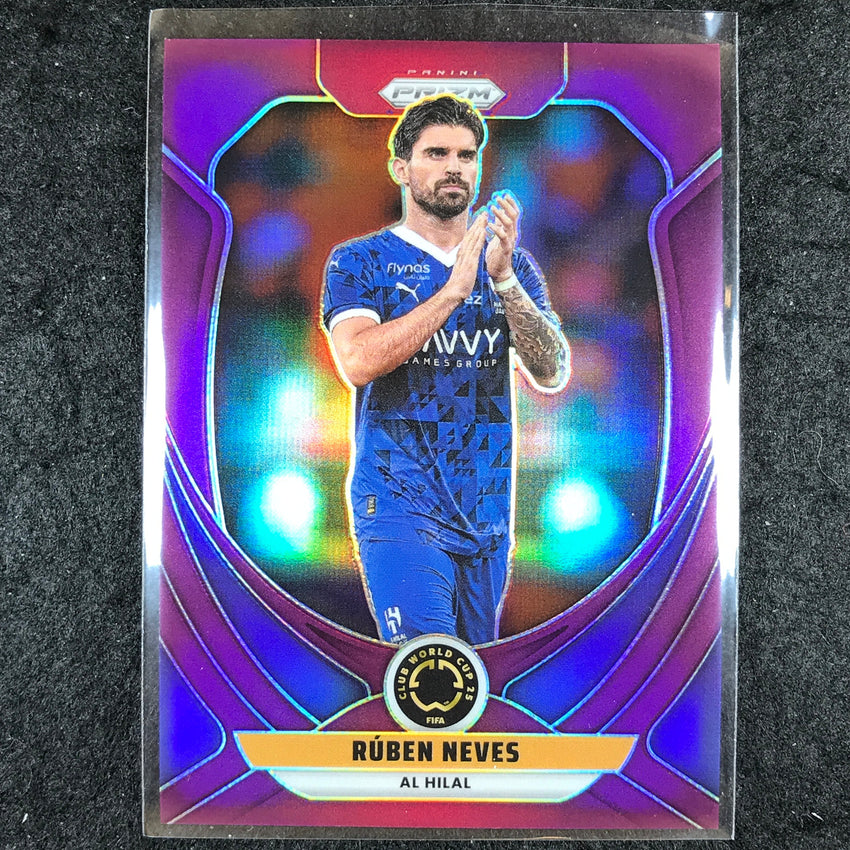 2025 Prizm FIFA Club World Cup RUBEN NEVES Purple /125 #16