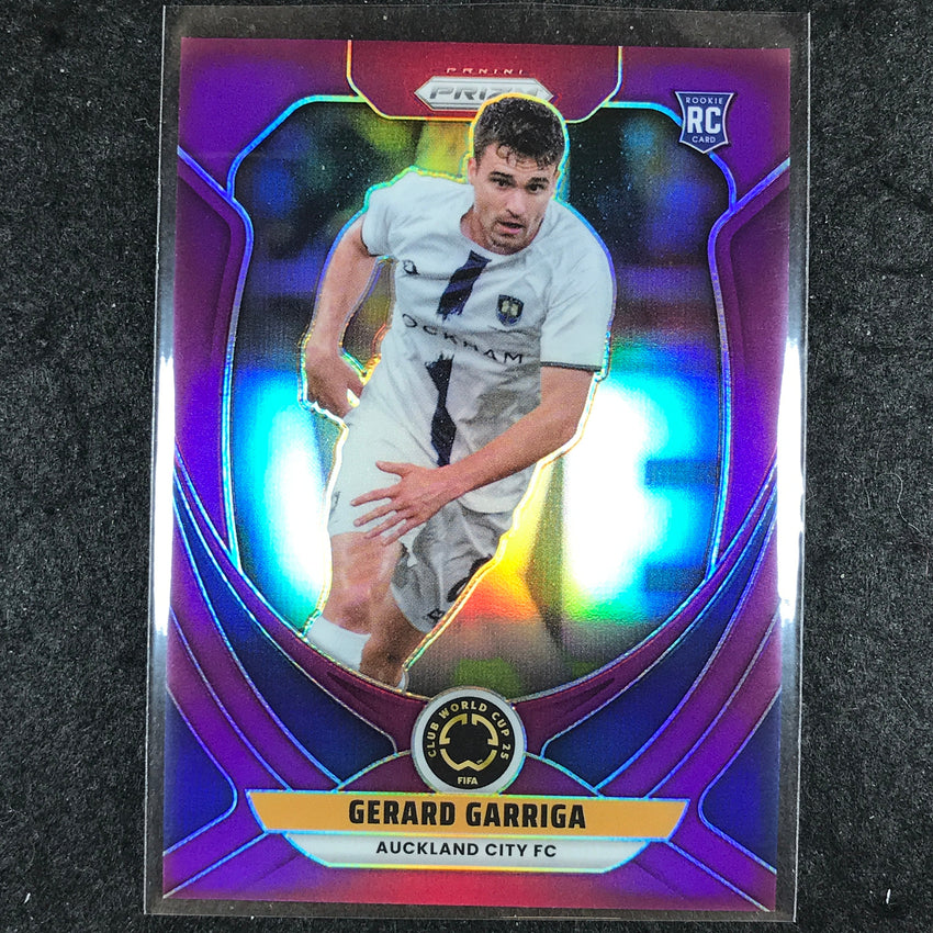 2025 Prizm FIFA Club World Cup GERARD GARRIGA Rookie Purple /125 #29