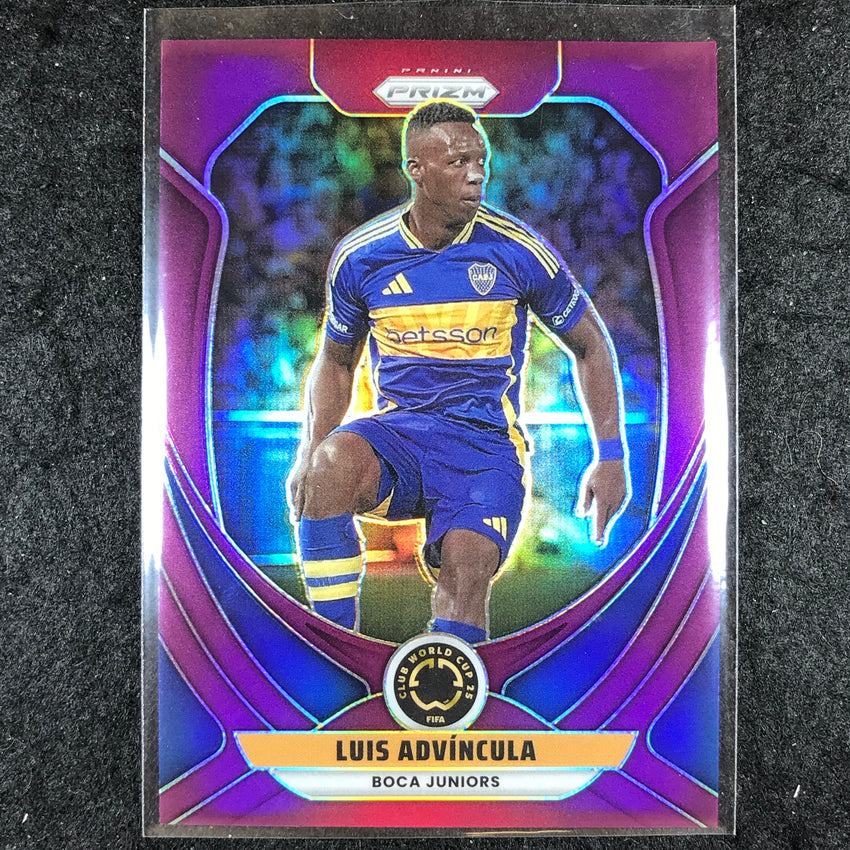 2025 Prizm FIFA Club World Cup LUIS ADVINCULA Purple /125 #35