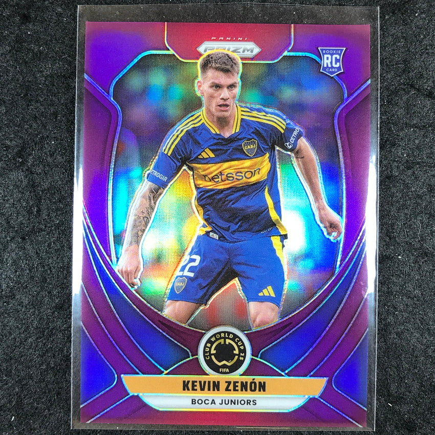 2025 Prizm FIFA Club World Cup KEVIN ZENON Rookie Purple /125 #39