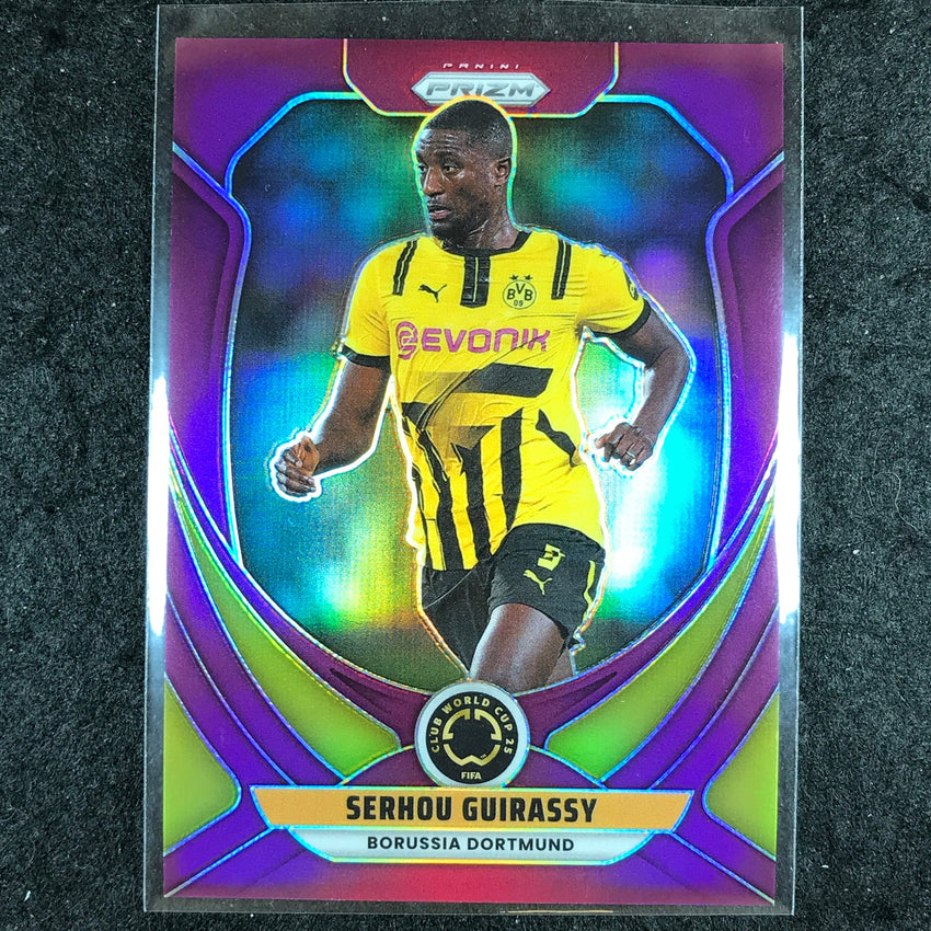 2025 Prizm FIFA Club World Cup SERHOU GUIRASSY Purple /125 #50