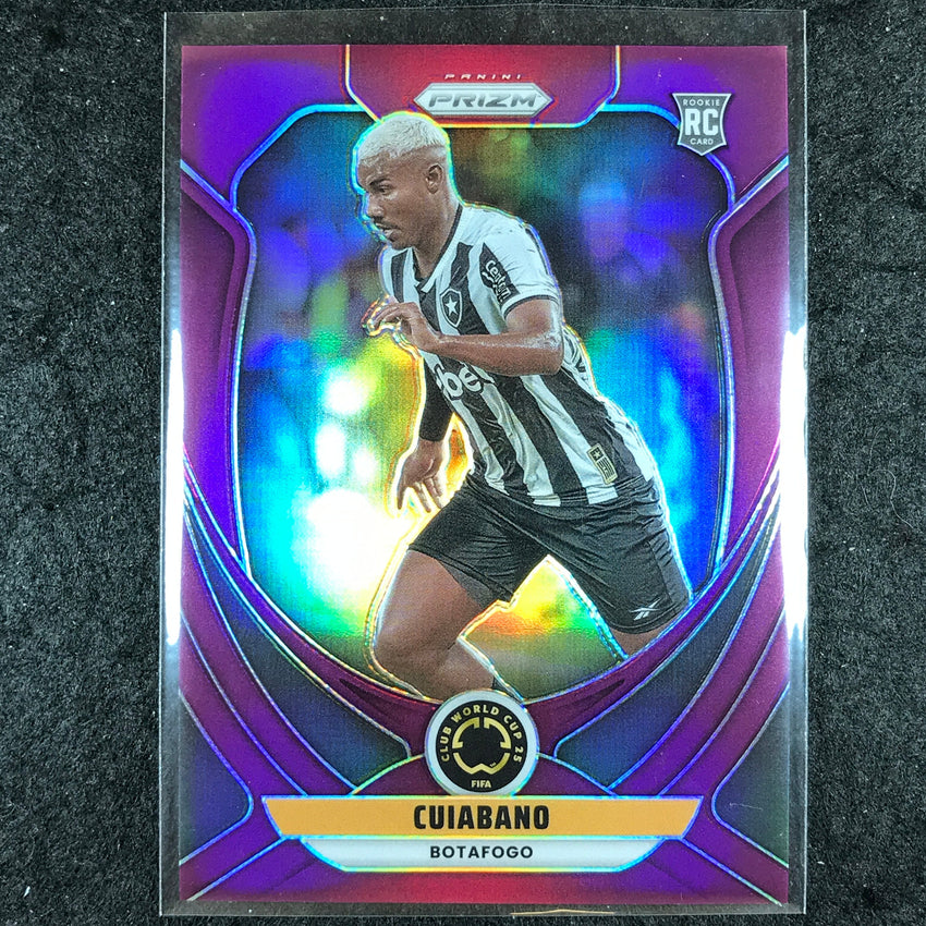 2025 Prizm FIFA Club World Cup CUIABANO Rookie Purple /125 #51