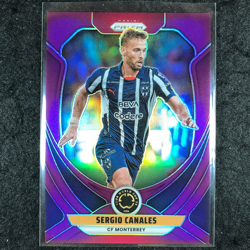 2025 Prizm FIFA Club World Cup SERGIO CANALES Purple /125 #63
