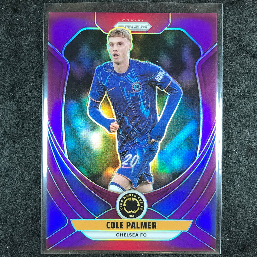 2025 Prizm FIFA Club World Cup COLE PALMER Purple /125 #67