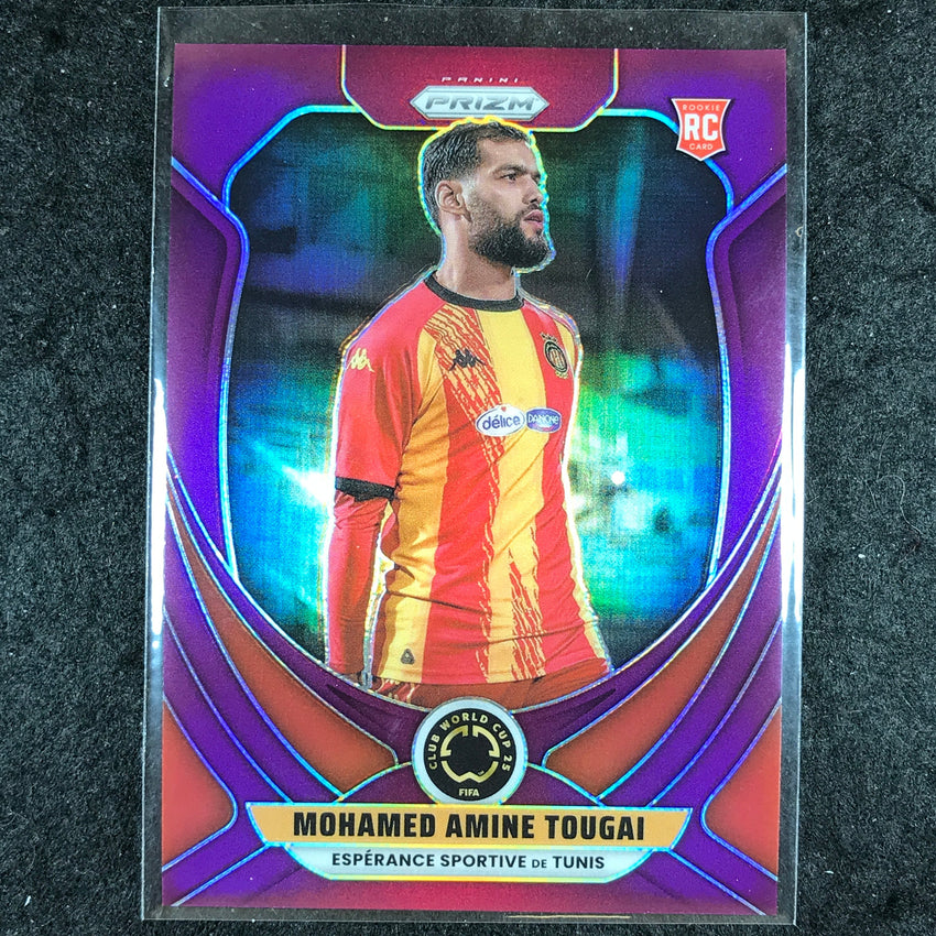 2025 Prizm FIFA Club World Cup MOHAMED AMINE TOUGAI Rookie Purple /125 #80
