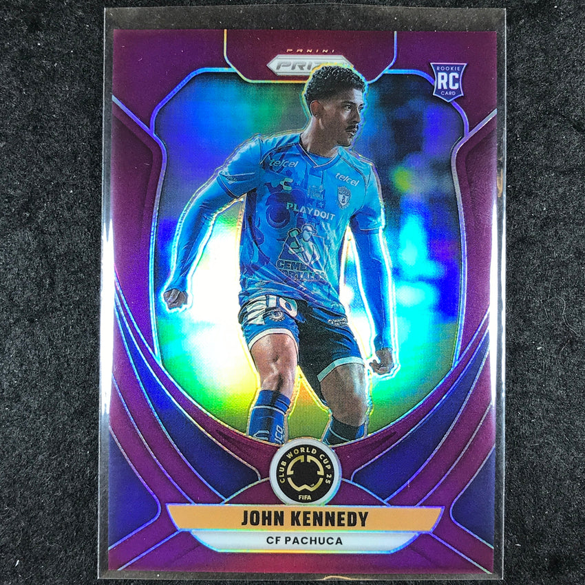 2025 Prizm FIFA Club World Cup JOHN KENNEDY Rookie Purple /125 #113