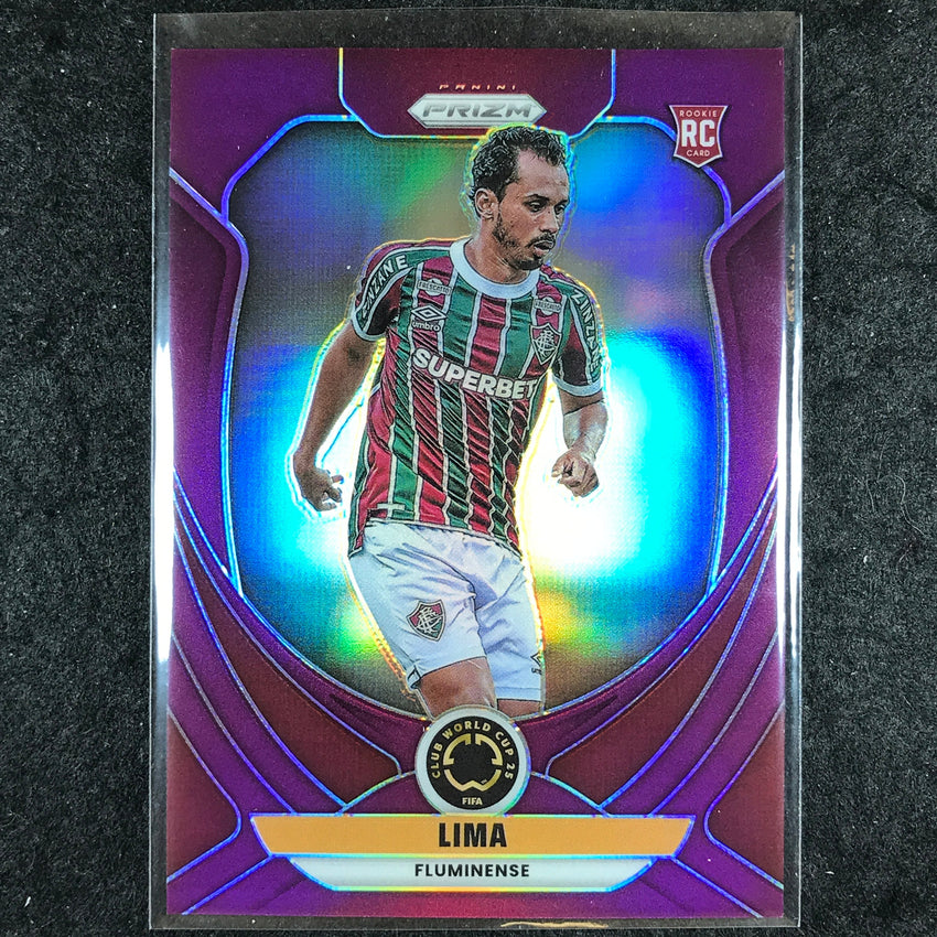 2025 Prizm FIFA Club World Cup LIMA Rookie Purple /125 #115