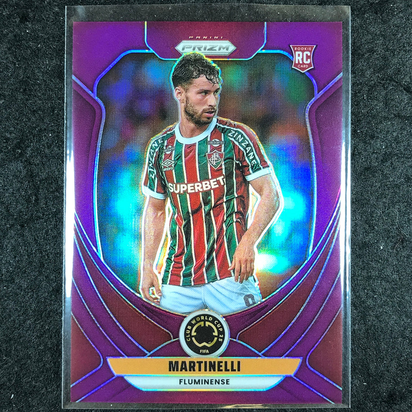 2025 Prizm FIFA Club World Cup MARTINELLI Rookie Purple /125 #116