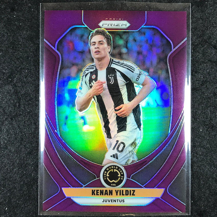 2025 Prizm FIFA Club World Cup KENAN YILDIZ Purple /125 #120