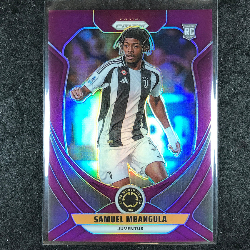 2025 Prizm FIFA Club World Cup SAMUEL MBANGULA Rookie Purple /125 #124