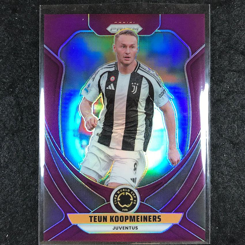 2025 Prizm FIFA Club World Cup TEUN KOOPMEINERS Purple /125 #125