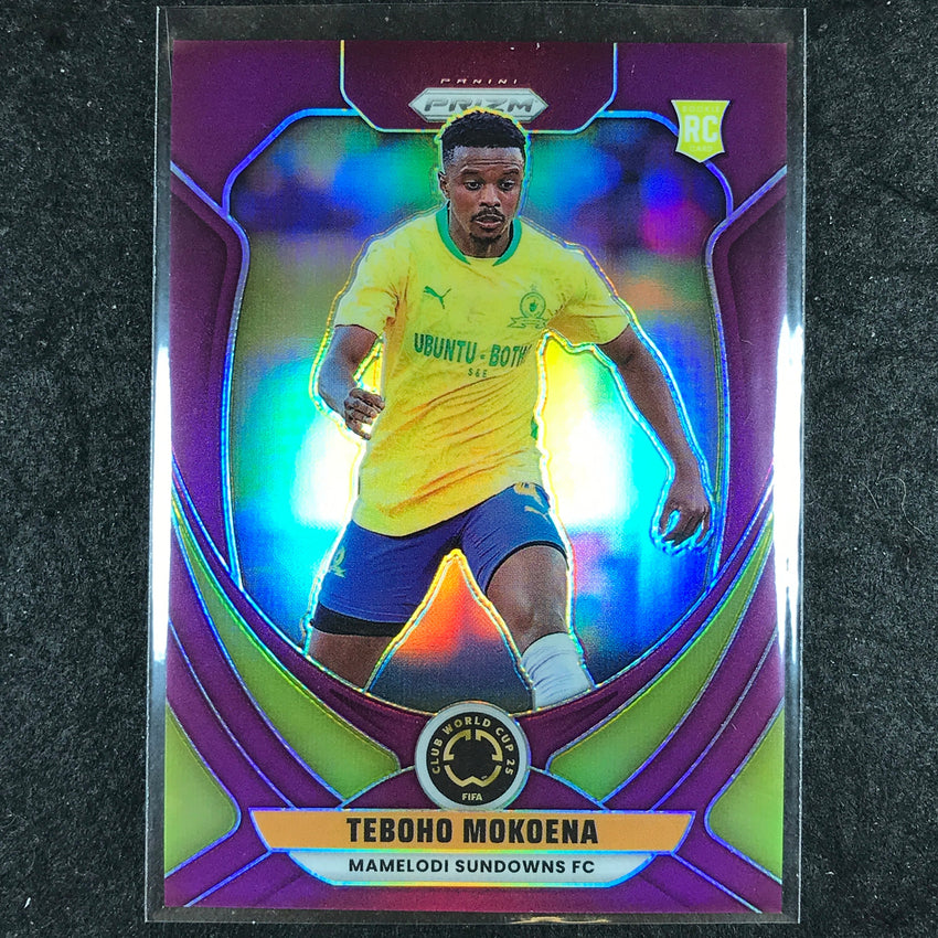 2025 Prizm FIFA Club World Cup TEBOHO MOKOENA Rookie Purple /125 #132