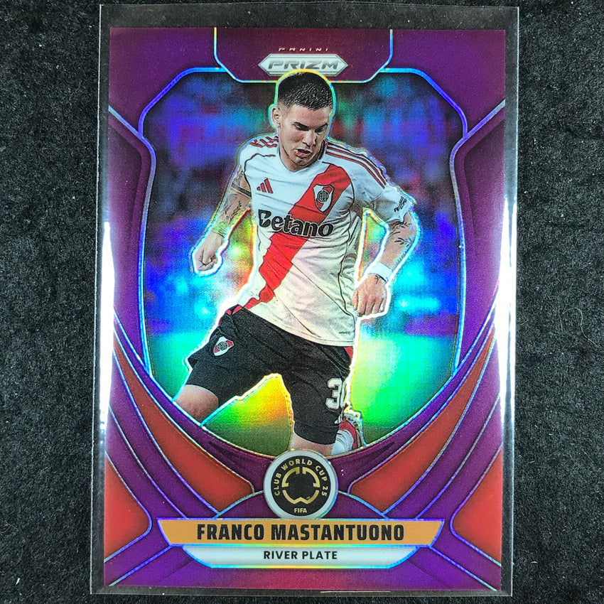 2025 Prizm FIFA Club World Cup FRANCO MASTANTUONO Purple /125 #175