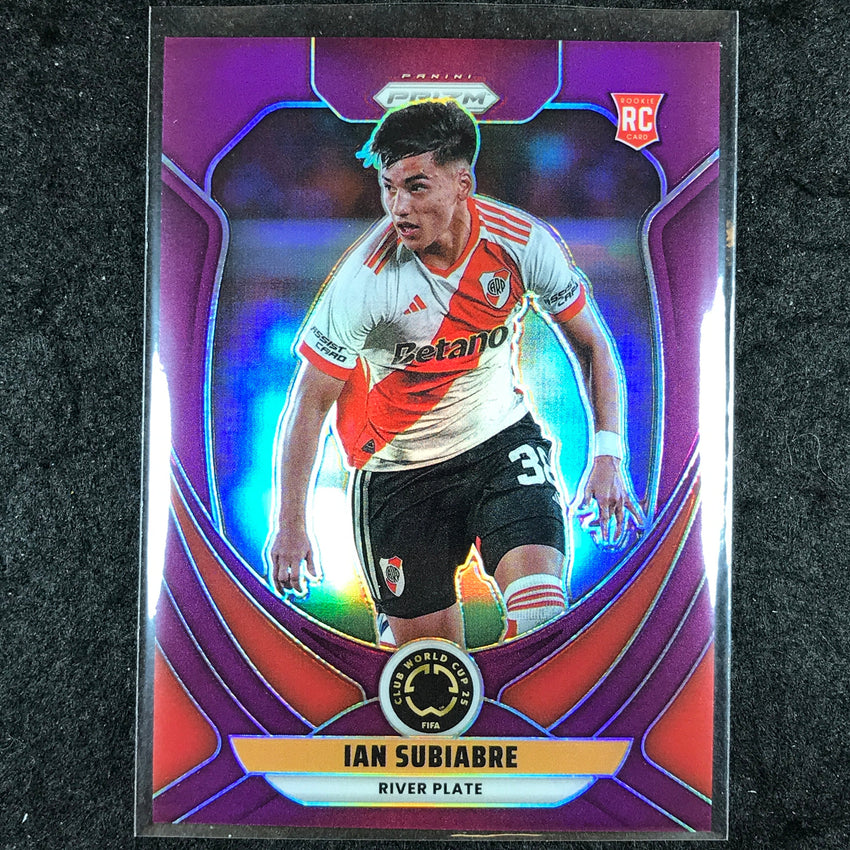 2025 Prizm FIFA Club World Cup IAN SUBIABRE Rookie Purple /125 #176