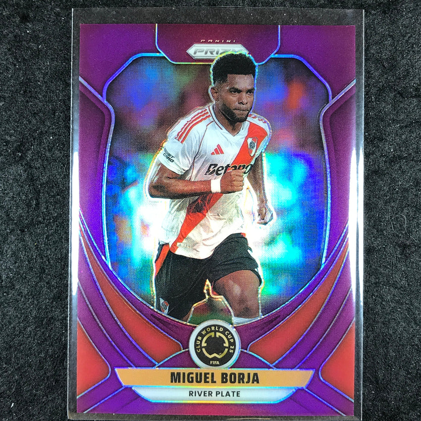 2025 Prizm FIFA Club World Cup MIGUEL BORJA Purple /125 #178