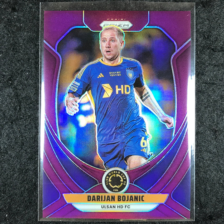 2025 Prizm FIFA Club World Cup DARIJAN BOJANIC Purple /125 #189