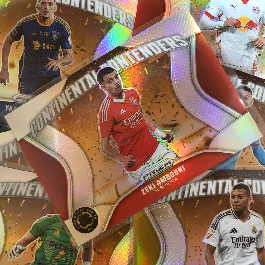 2025 Prizm FIFA Club World Cup KYLIAN MBAPPE Continental Contenders Silver #24