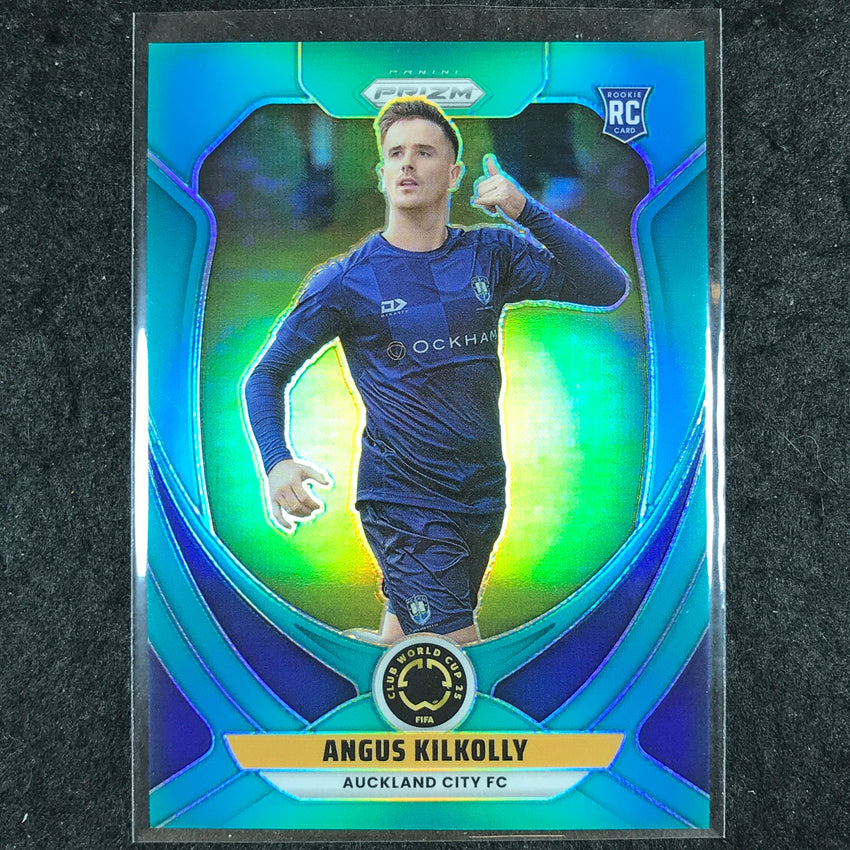 2025 Prizm FIFA Club World Cup ANGUS KILKOLLY Rookie Teal 93/99 #30