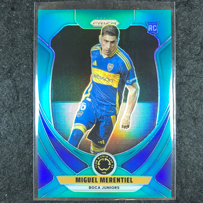 2025 Prizm FIFA Club World Cup MIGUEL MERENTIEL Rookie Teal 23/99 #41