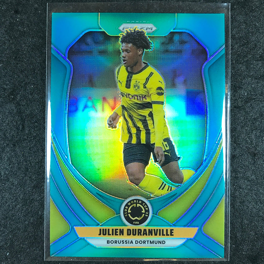 2025 Prizm FIFA Club World Cup JULIEN DURANVILLE Teal 93/99 #48