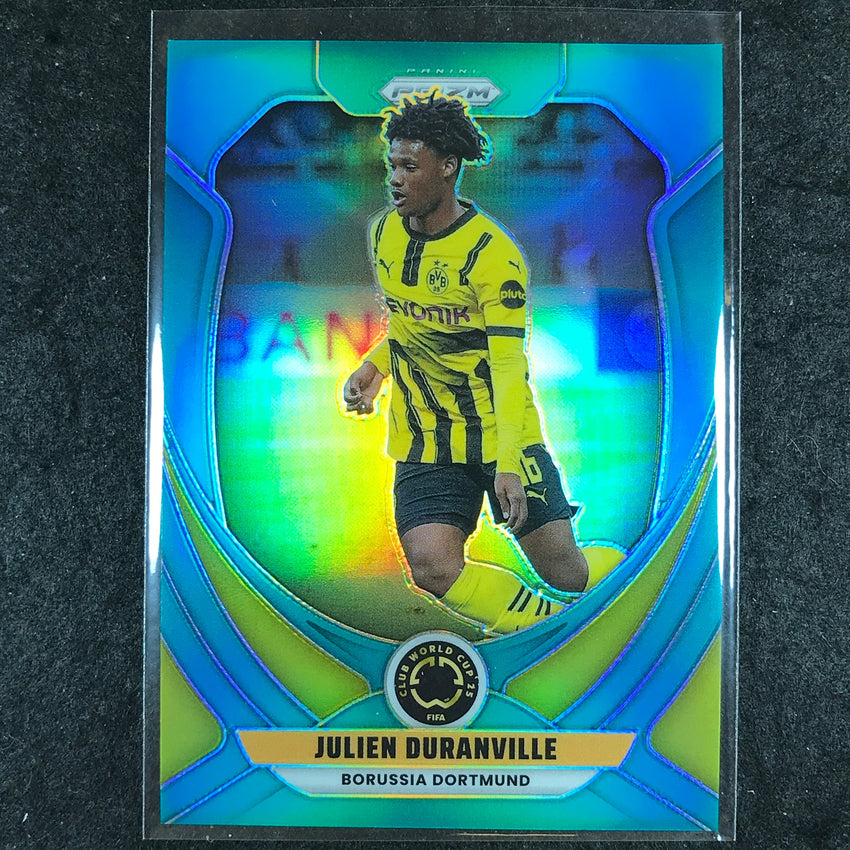 2025 Prizm FIFA Club World Cup JULIEN DURANVILLE Teal 27/99 #48