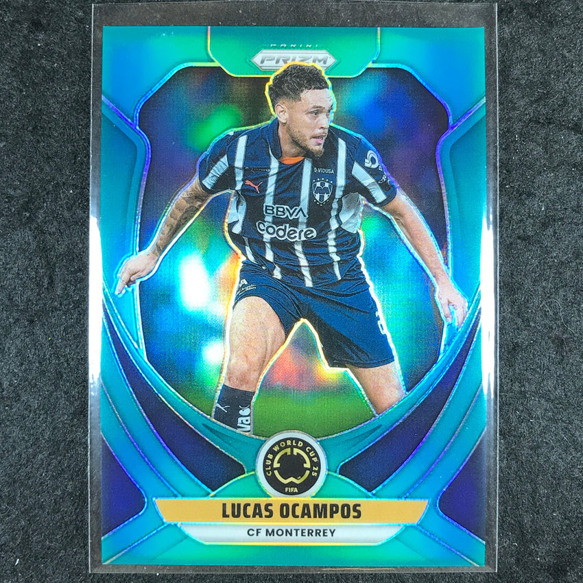 2025 Prizm FIFA Club World Cup LUCAS OCAMPOS Teal 57/99 #62