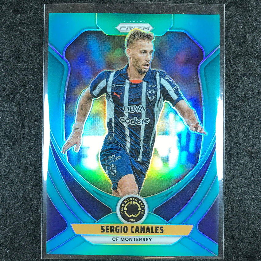 2025 Prizm FIFA Club World Cup SERGIO CANALES Teal 16/99 #63