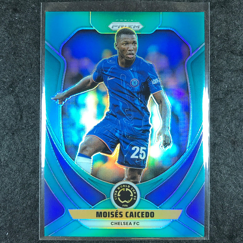 2025 Prizm FIFA Club World Cup MOISES CAICEDO Teal 71/99 #70