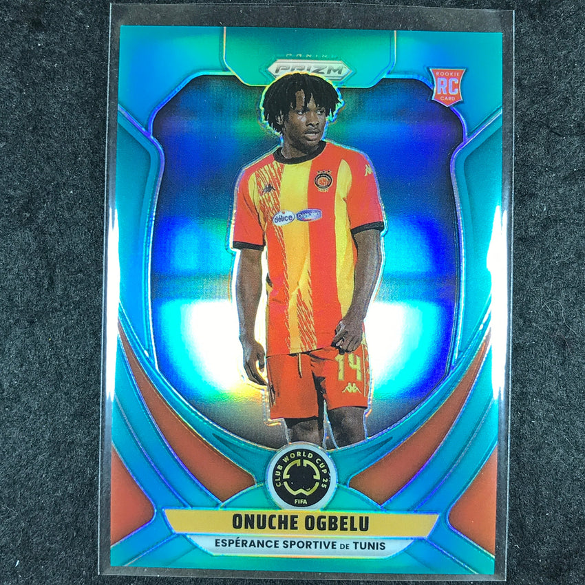 2025 Prizm FIFA Club World Cup ONUCHE OGBELU Rookie Teal 42/99 #84