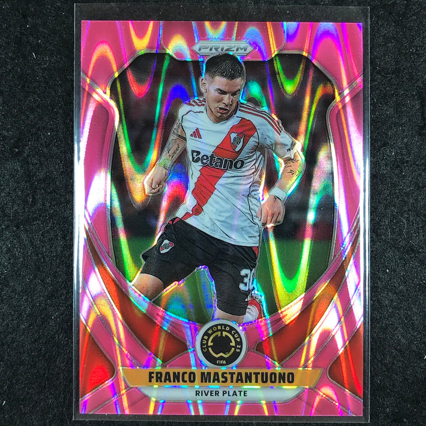 2025 Prizm FIFA Club World Cup FRANCO MASTANTUONO Base Pink Seismic 234/299 #175