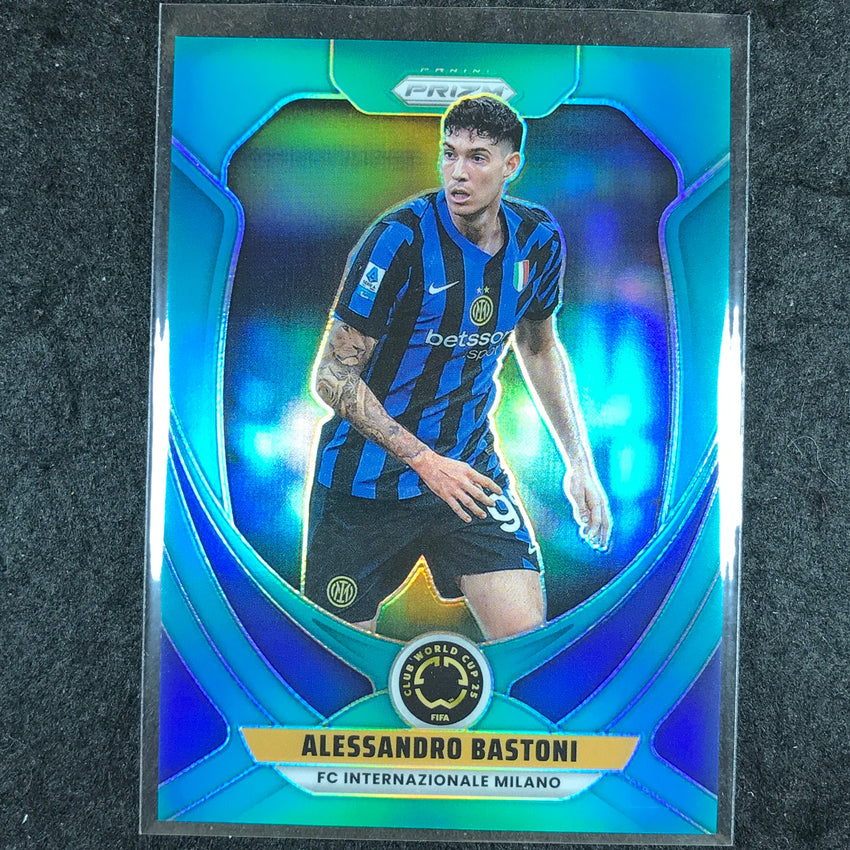 2025 Prizm FIFA Club World Cup ALESSANDRO BASTONI Teal 71/99 #86