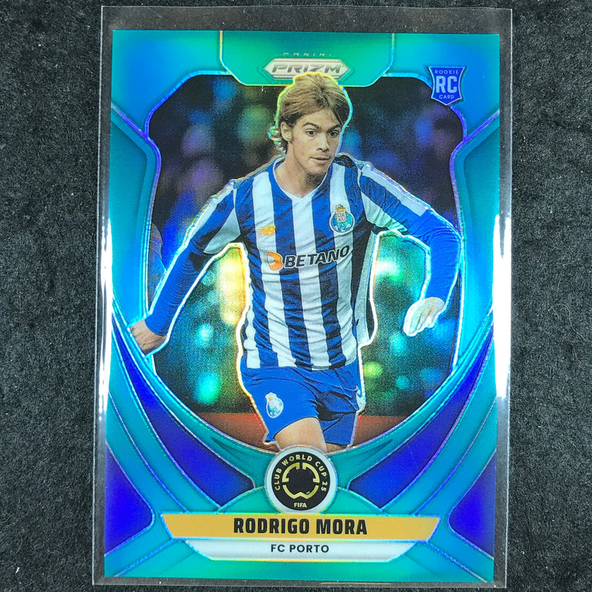 2025 Prizm FIFA Club World Cup RODRIGO MORA Rookie Teal 9/99 #98