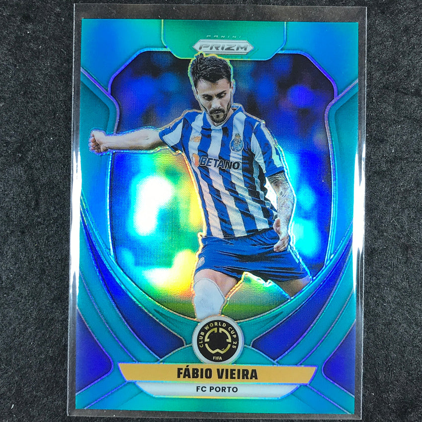 2025 Prizm FIFA Club World Cup FABIO VIEIRA Teal 96/99 #101