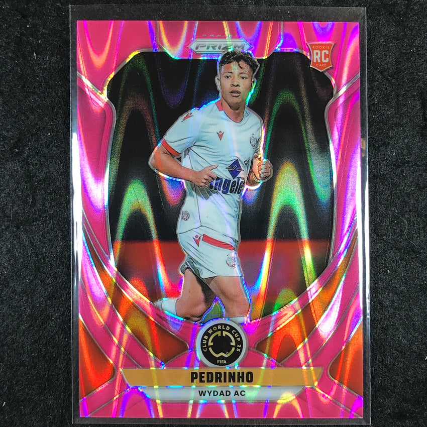 2025 Prizm FIFA Club World Cup PEDRINHO Rookie Base Pink Seismic 68/299 #194